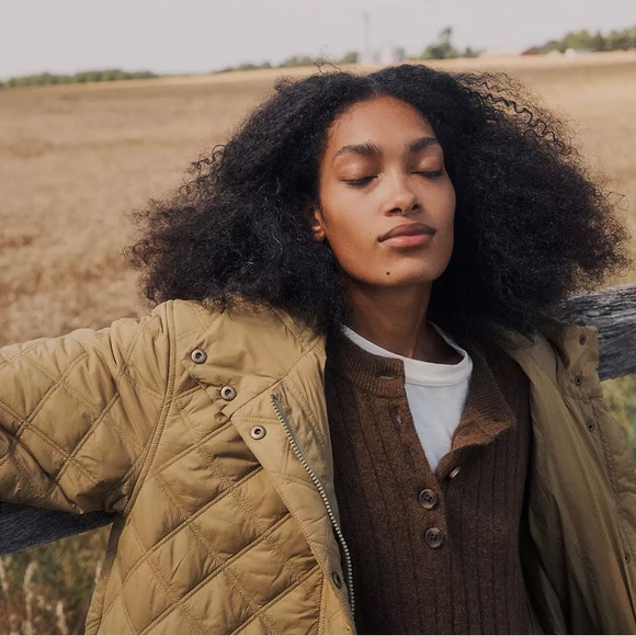 NWT | Madewell | Bowden Henley Sweater in Coziest Yarn - Picture 9 of 17